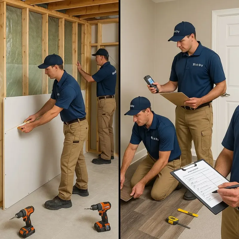 Repairs and Reconstruction process in City of Chesapeake, VA